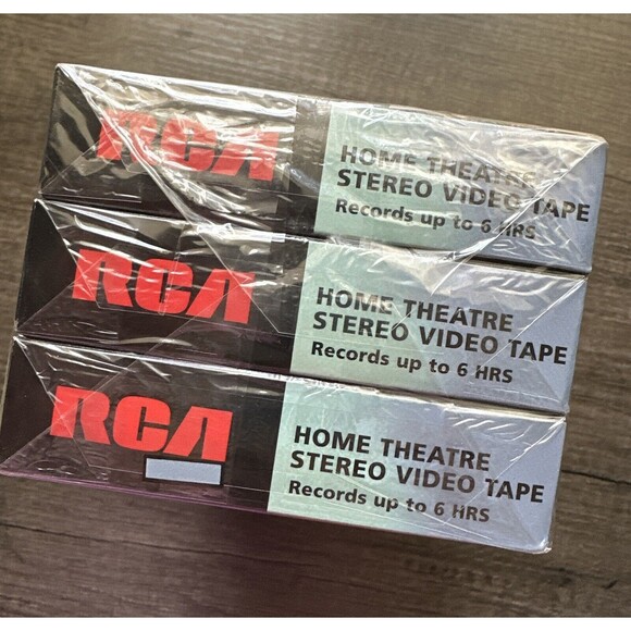 RCA T-120 (2002) VHS Tapes Sealed‎ 3 Pack - Picture 6 of 6